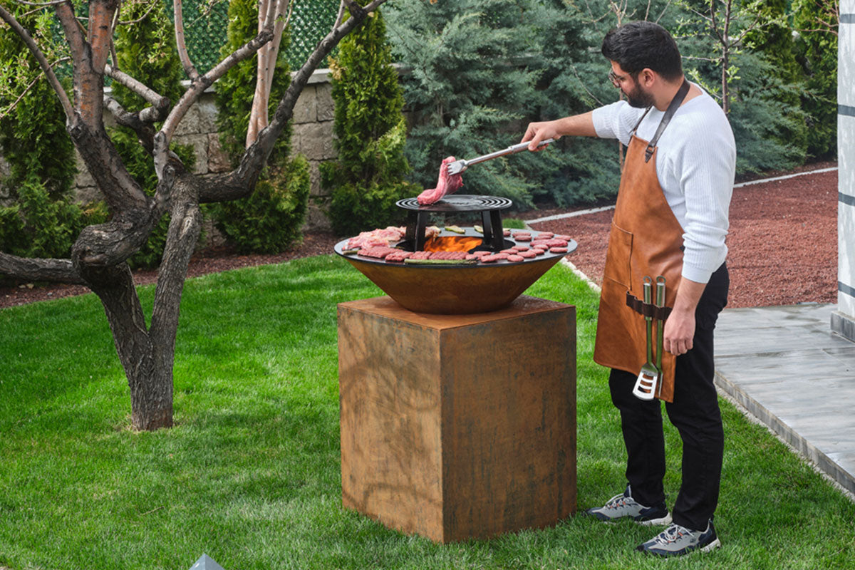 FUEGO Corten Plancha