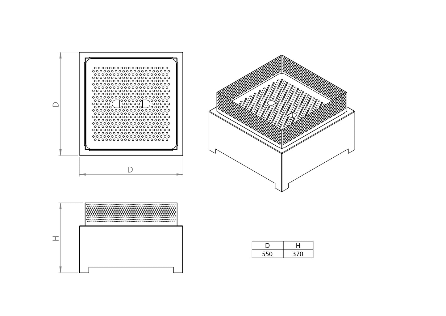 Feuerschale FIREPLACE
