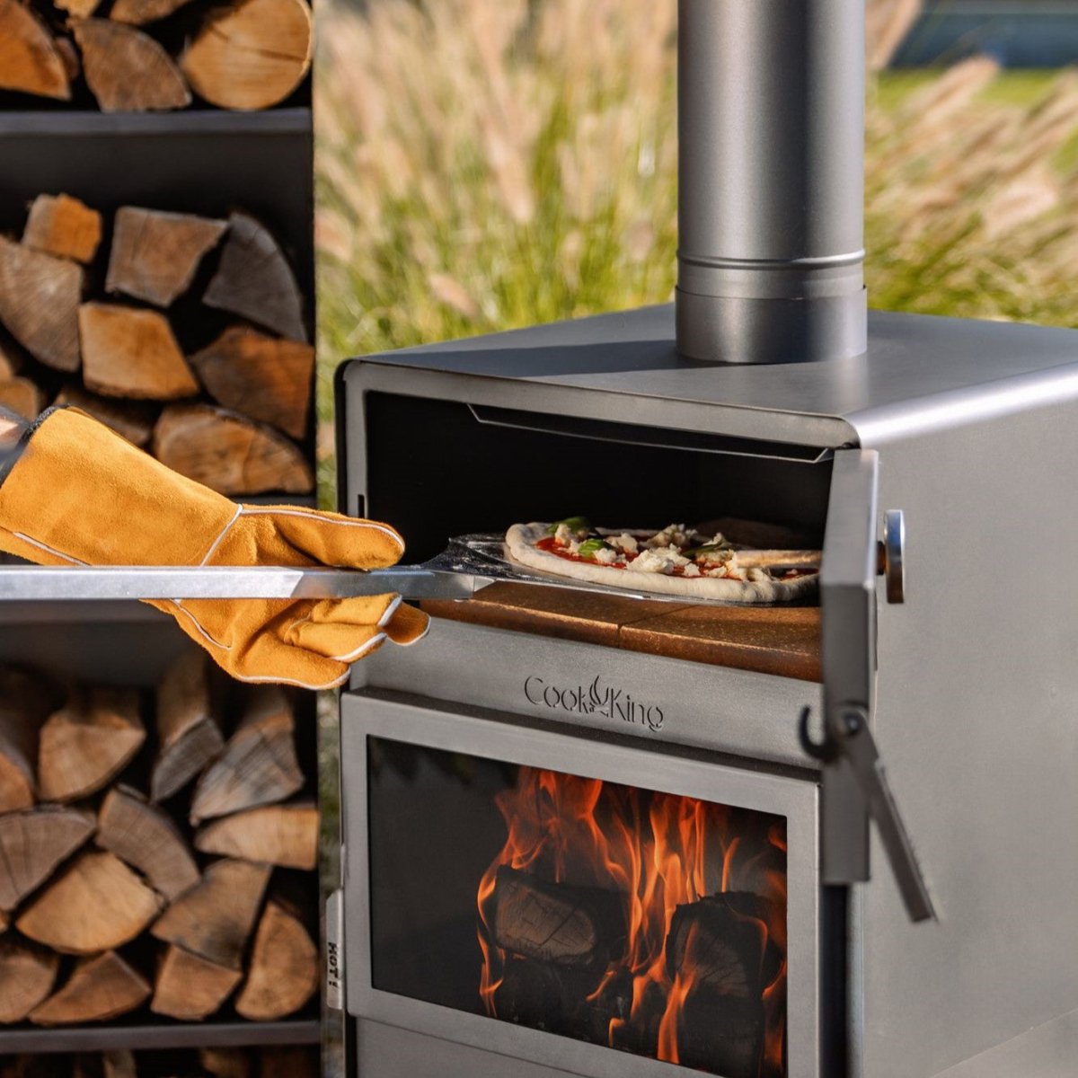 FLAMBO – Outdoor Gartenofen mit Pizzaofen für echte Feuerabende