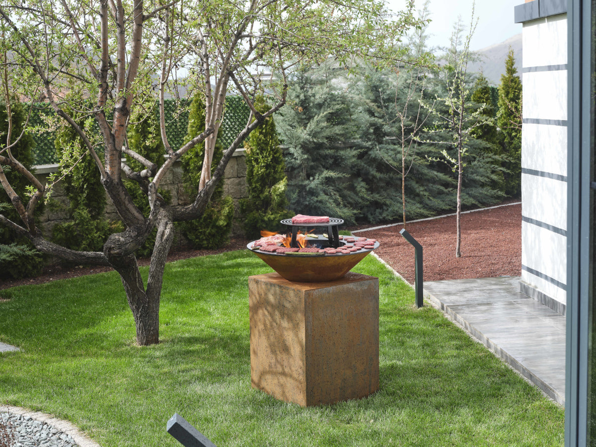 FUEGO Corten Plancha