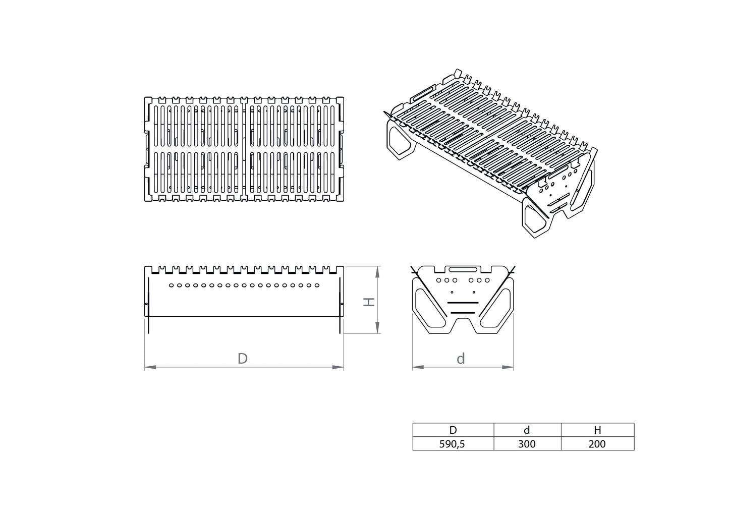 VEDEM Campinggrill