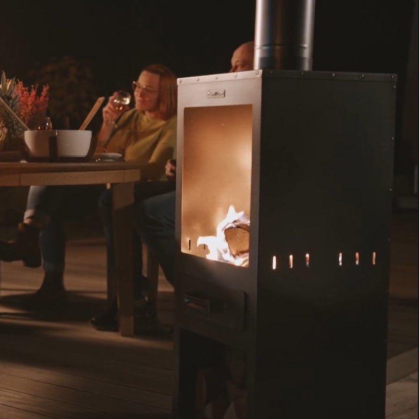 VULKAN – Outdoor Gartenofen für Feuerromantik im Freien