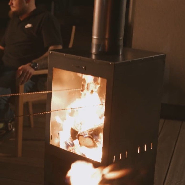 VULKAN – Outdoor Gartenofen für Feuerromantik im Freien