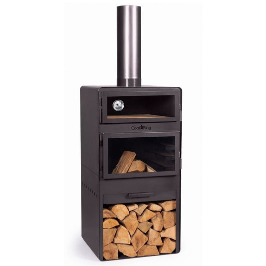 FLAMBO – Outdoor Gartenofen mit Pizzaofen für echte Feuerabende