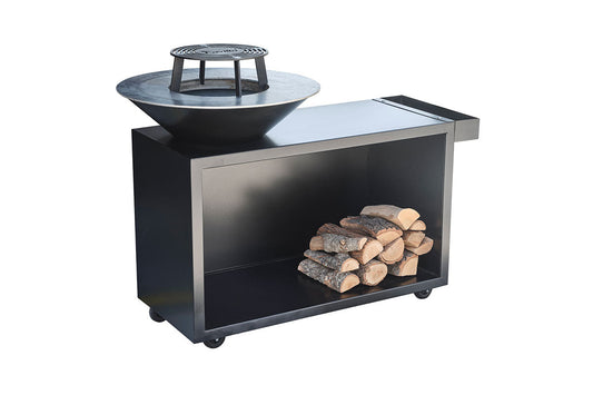 FLAME Feuerschale mit Grillplatte