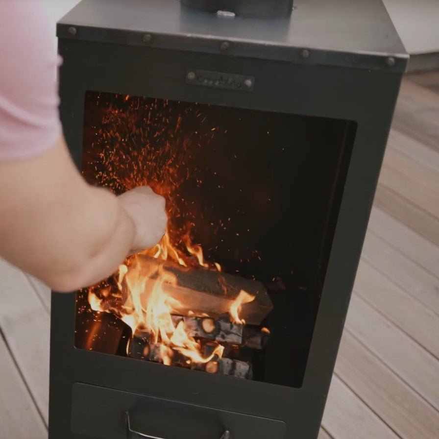 VULKAN – Outdoor Gartenofen für Feuerromantik im Freien